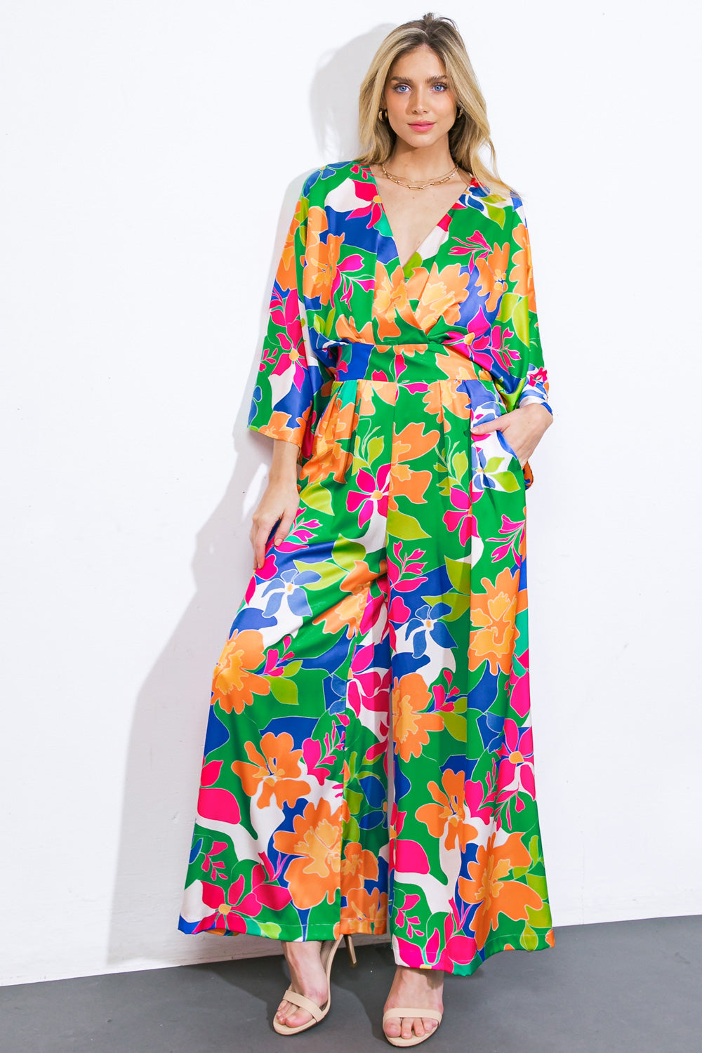 I'LL LEAD THE WAY WOVEN JUMPSUIT Flying Tomato